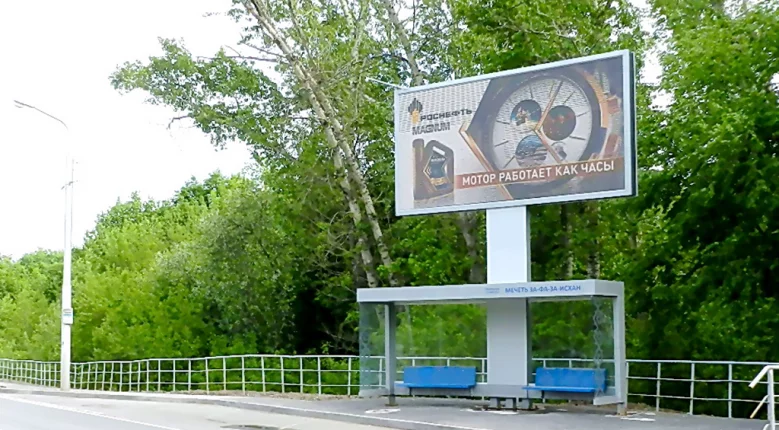 Светодиодные экраны на остановках