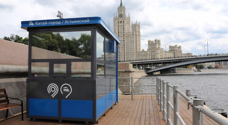 Уфимские павильоны на причалах Москвы
